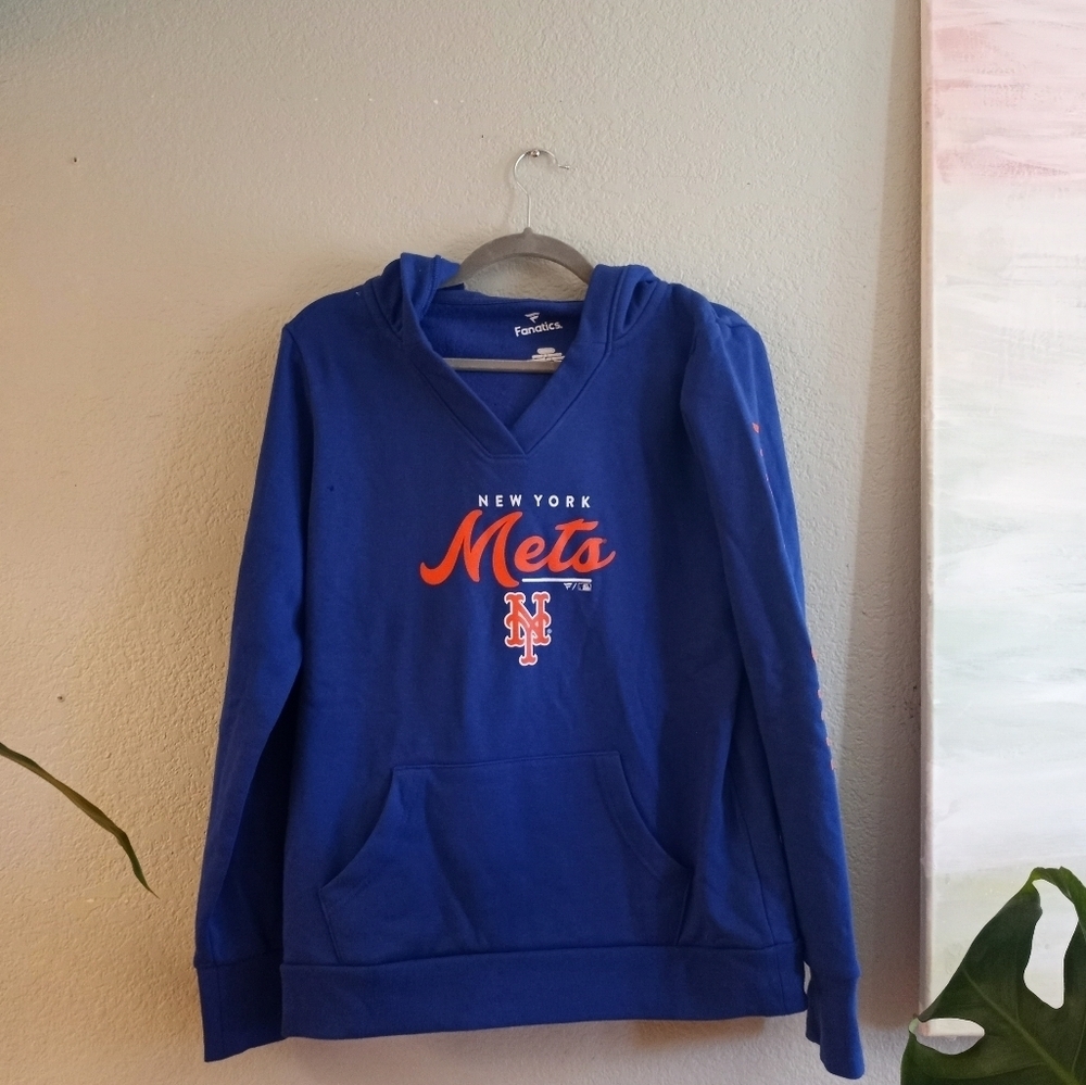 Fanatics New York Mets V-neck sweatshirt